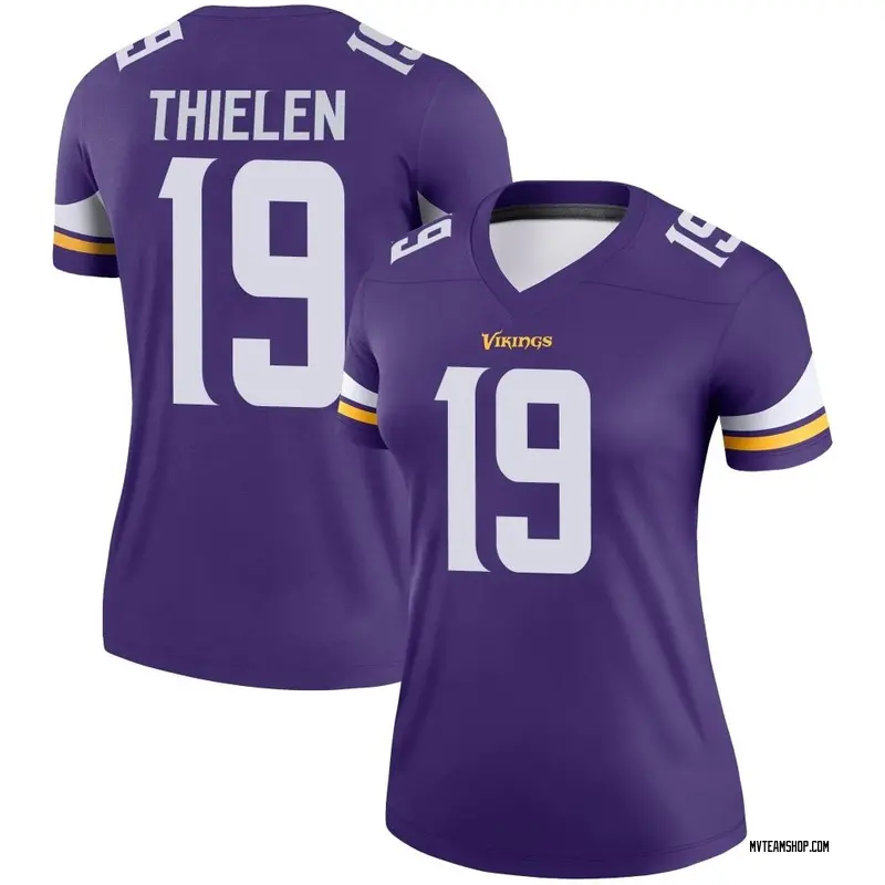 Women's Adam Thielen Minnesota Vikings Jersey - Purple Legend