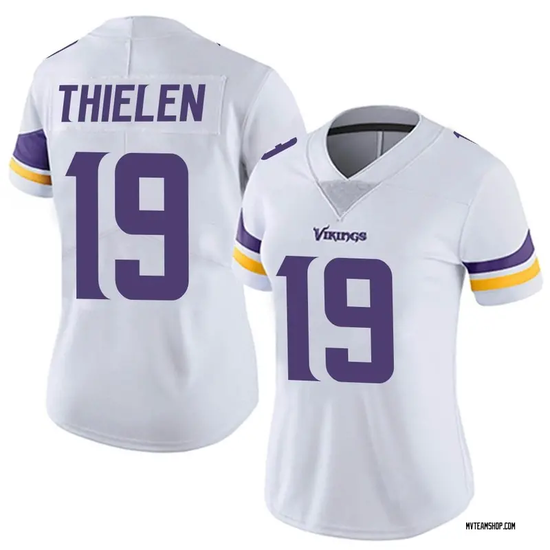 Women's Adam Thielen Minnesota Vikings Vapor Untouchable Jersey - White ...