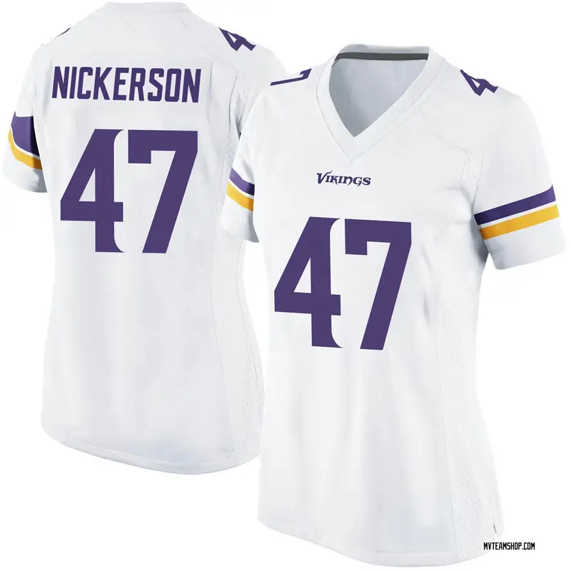 Women's Hardy Nickerson Minnesota Vikings Jersey - White Game